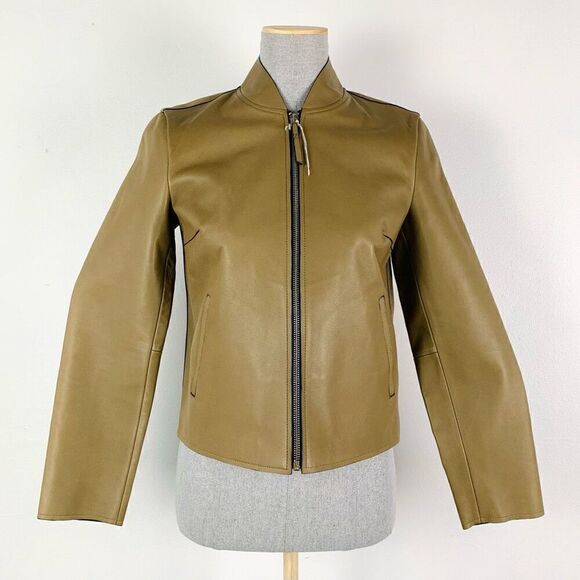 Bonded Leather Jacket - Picture 1 of 13